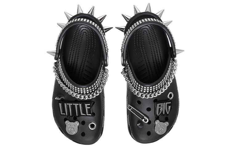 Crocs Classic X Little Big Clog 'Black' купить в интернет-магазине Yoocart с быстрой доставкой по России.