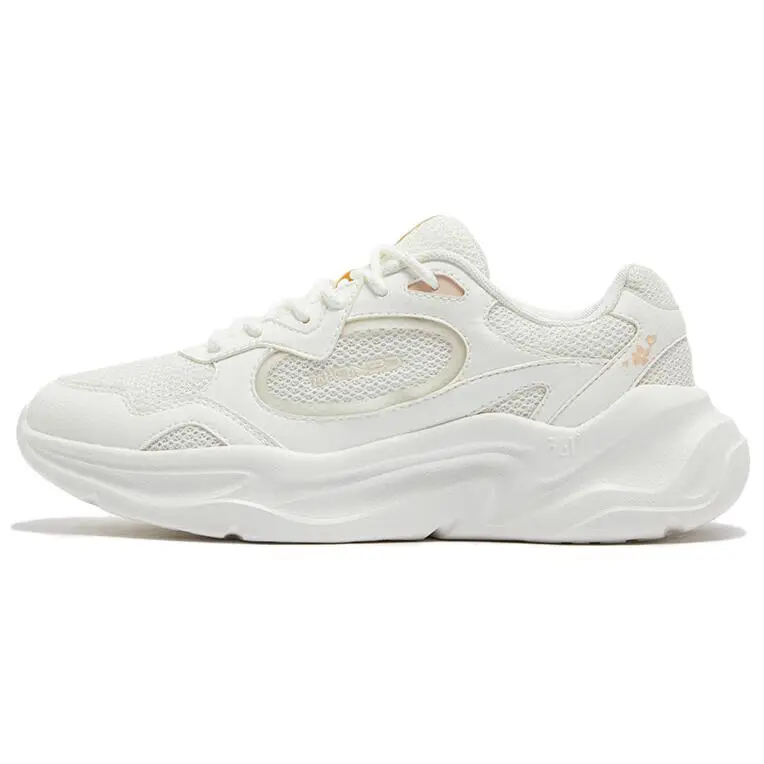 361° Breathable Lightweight Rebound Low Top Casual Shoes Women's Feather White Extraordinary Pink