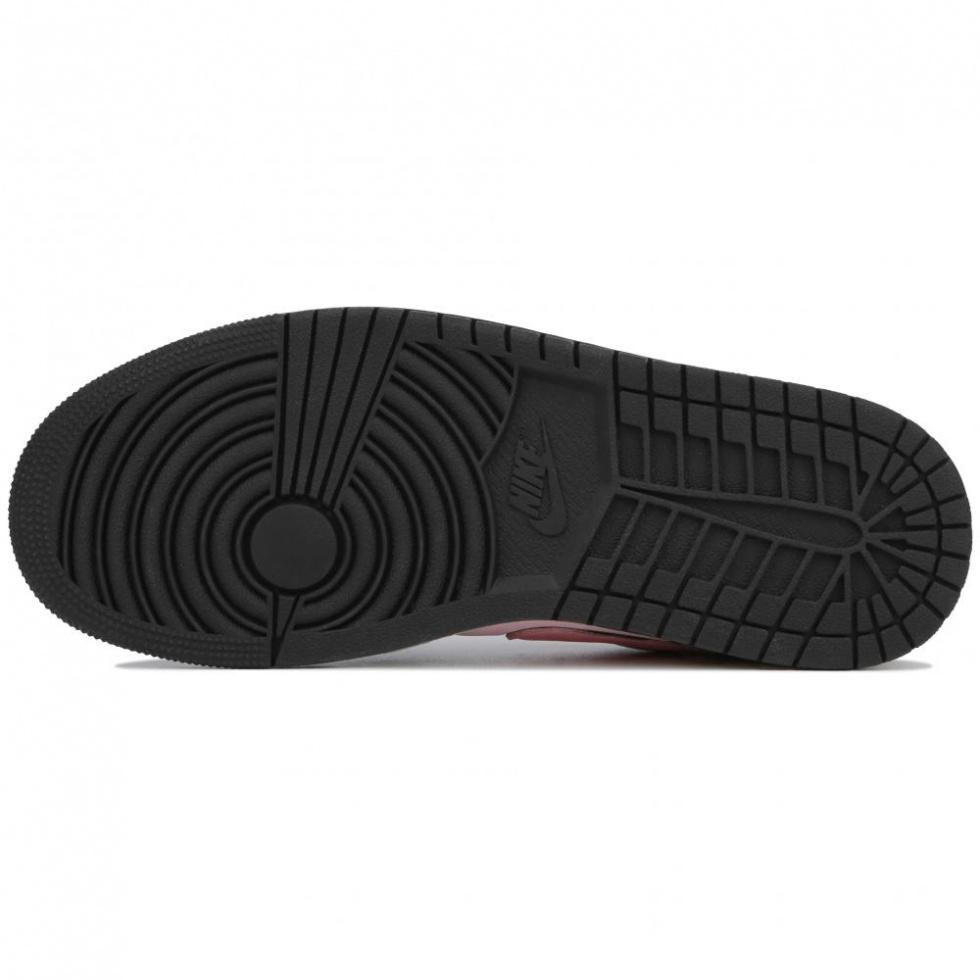 Jordan Air Jordan 1 Cushioning Slip Resistant Low Top Vintage Basketball Shoes Women's Black Pink White купить в интернет-магазине Yoocart с быстрой доставкой по России.