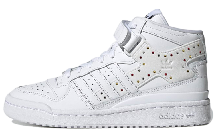 Adidas Forum Mid Swarovski White Multi Color Women's