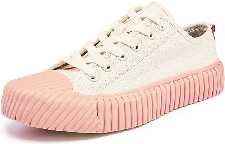 Kappa Low top Skateboard Shoes Women's White Pink