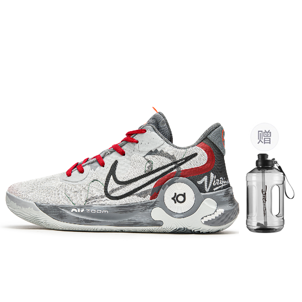 Nike Trey 5 Against The Wind Slip Resistant Mid Top Basketball Shoes Unisex Gray