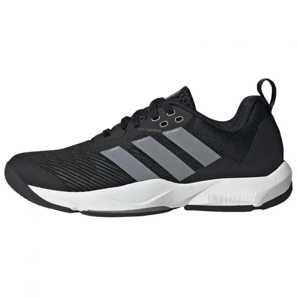 Adidas Rapidmove 2 Abrasion Resistant Low top Running Shoes Women's Black Gray White