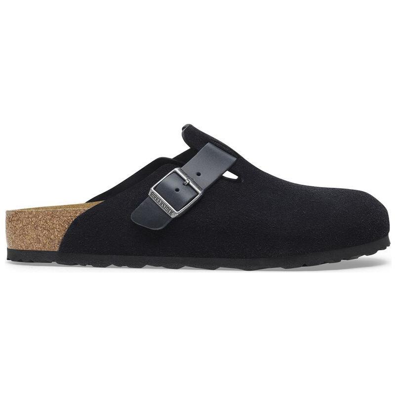 Birkenstock Boston BS Abrasion Resistant Wrap toe Slippers Men's Marine Blue Regular
