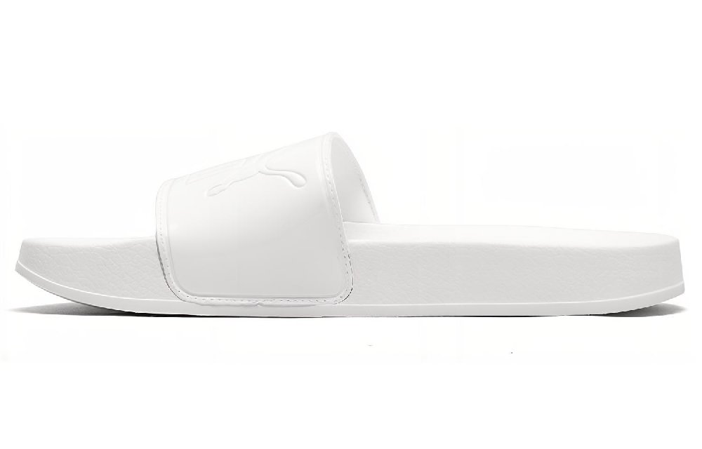 PUMA Leadcat Patent Slide White Women's