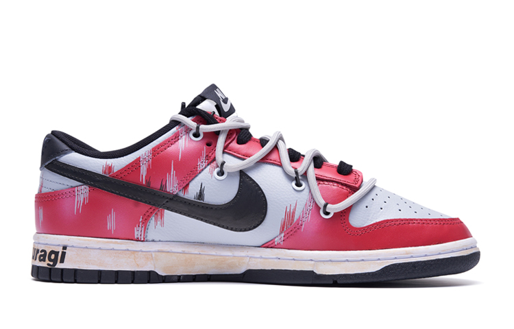 Nike Dunk Low Top Skateboard Shoes GS White Red купить в интернет-магазине Yoocart с быстрой доставкой по России.