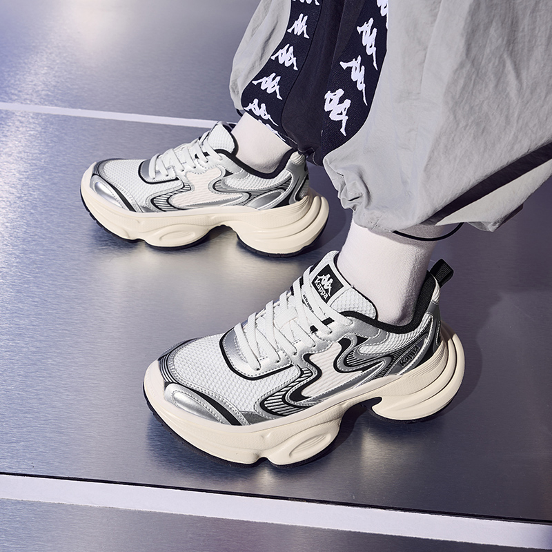 Kappa Low-Top Chunky Sneakers Women's Classic White купить в интернет-магазине Yoocart с быстрой доставкой по России.