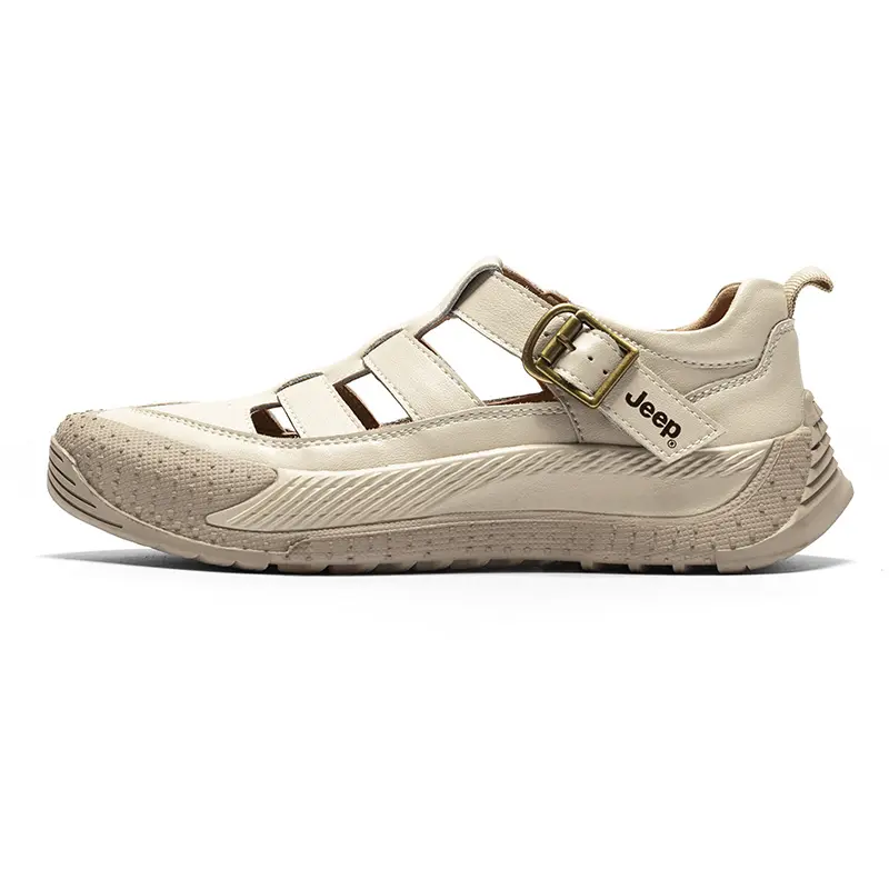 Jeep Slip Resistant Odor Resistant River Trekking Shoes Women's Beige