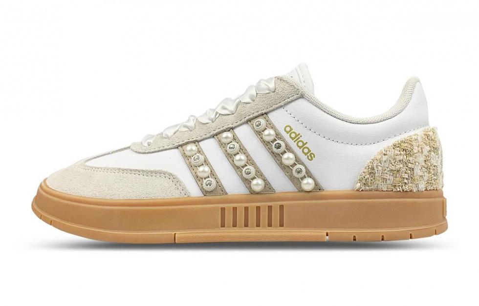Adidas Neo Gradas Low-Top Skateboard Shoes Unisex Gray White