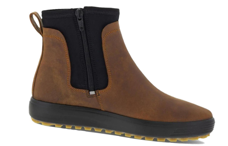Ecco Short Chelsea Boots Women's Brown
