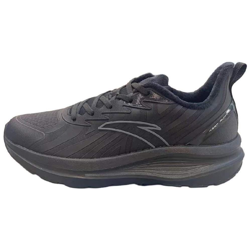 Anta Cloud Journey Anti-Slip Wear-Resistant Low-Top Casual Running Shoes Men's Black Gray