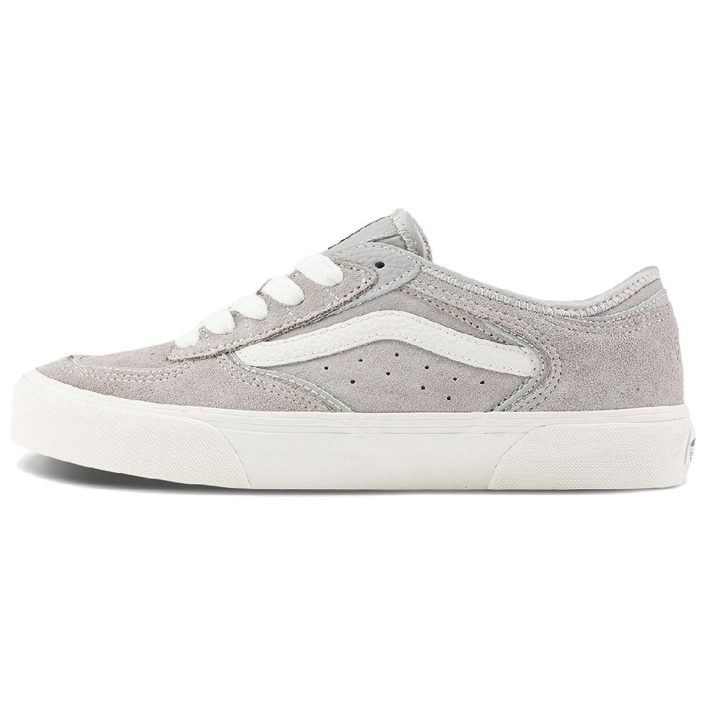 Vans Rowley Classic Low Top Skateboard Shoes Unisex Light Gray