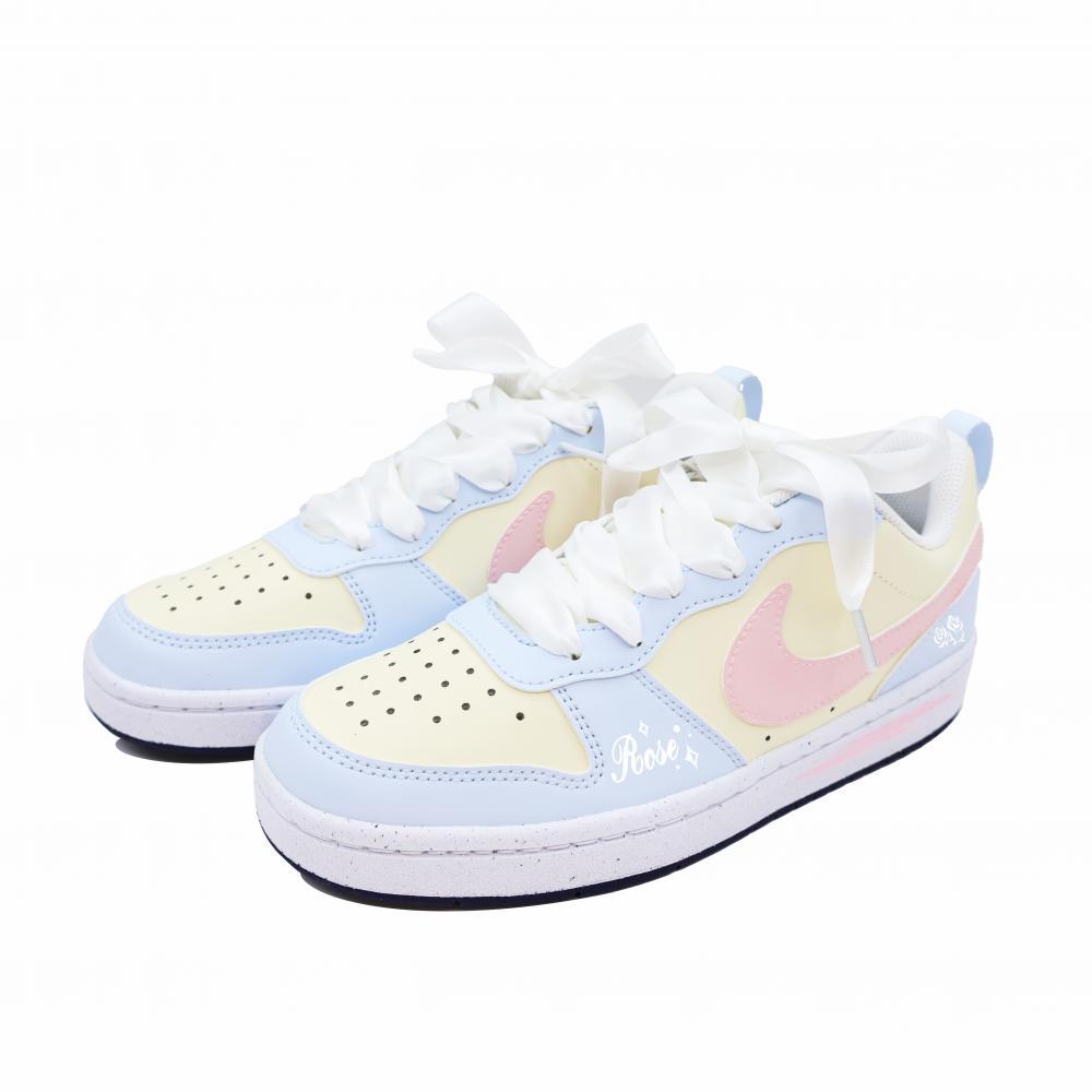 Nike Court Borough Skateboard Shoes Women's Low top Pink/White купить в интернет-магазине Yoocart с быстрой доставкой по России.