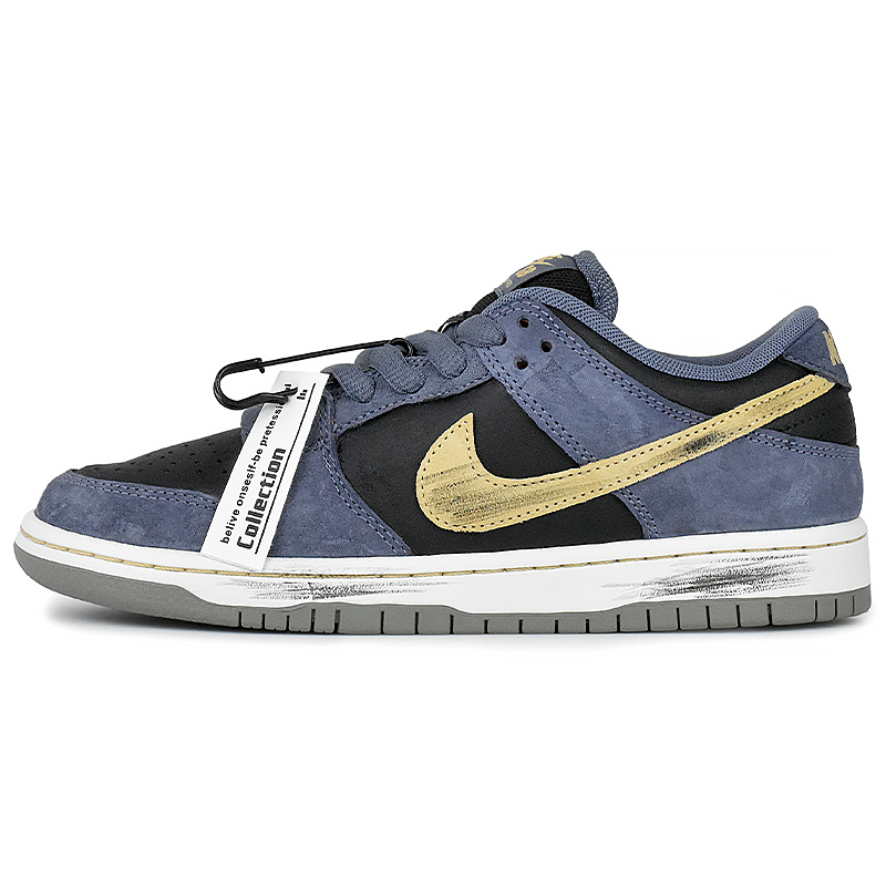 Nike Dunk SB Abrasion Resistant Low top Skateboard Shoes Unisex Blue