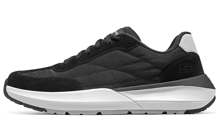 Skechers Global Jogger Wear-Resistant Low-Top Casual Shoes Men's Black