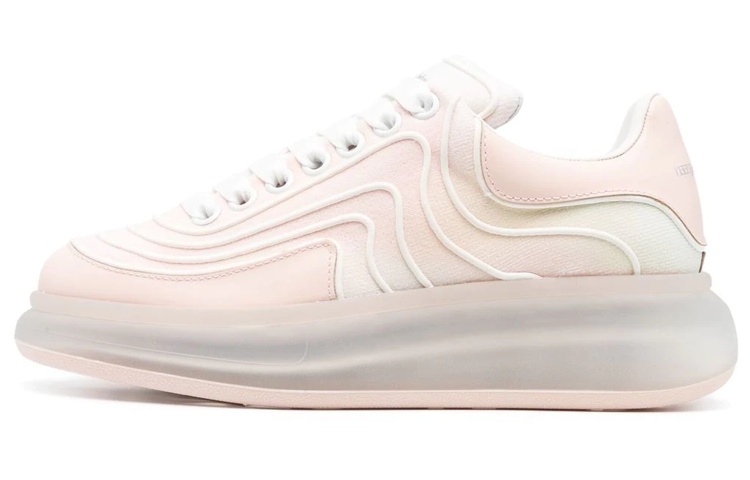 Alexander McQueen Low Top Casual Shoes Women's Light Pink