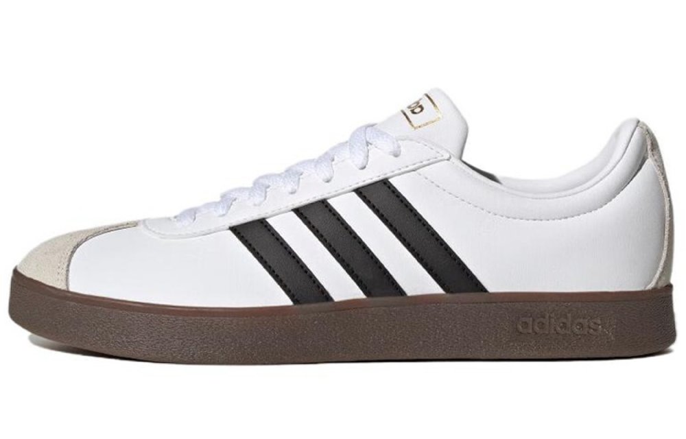 Adidas VL COURT 2.0 Low top Skateboard Shoes Unisex White Pink