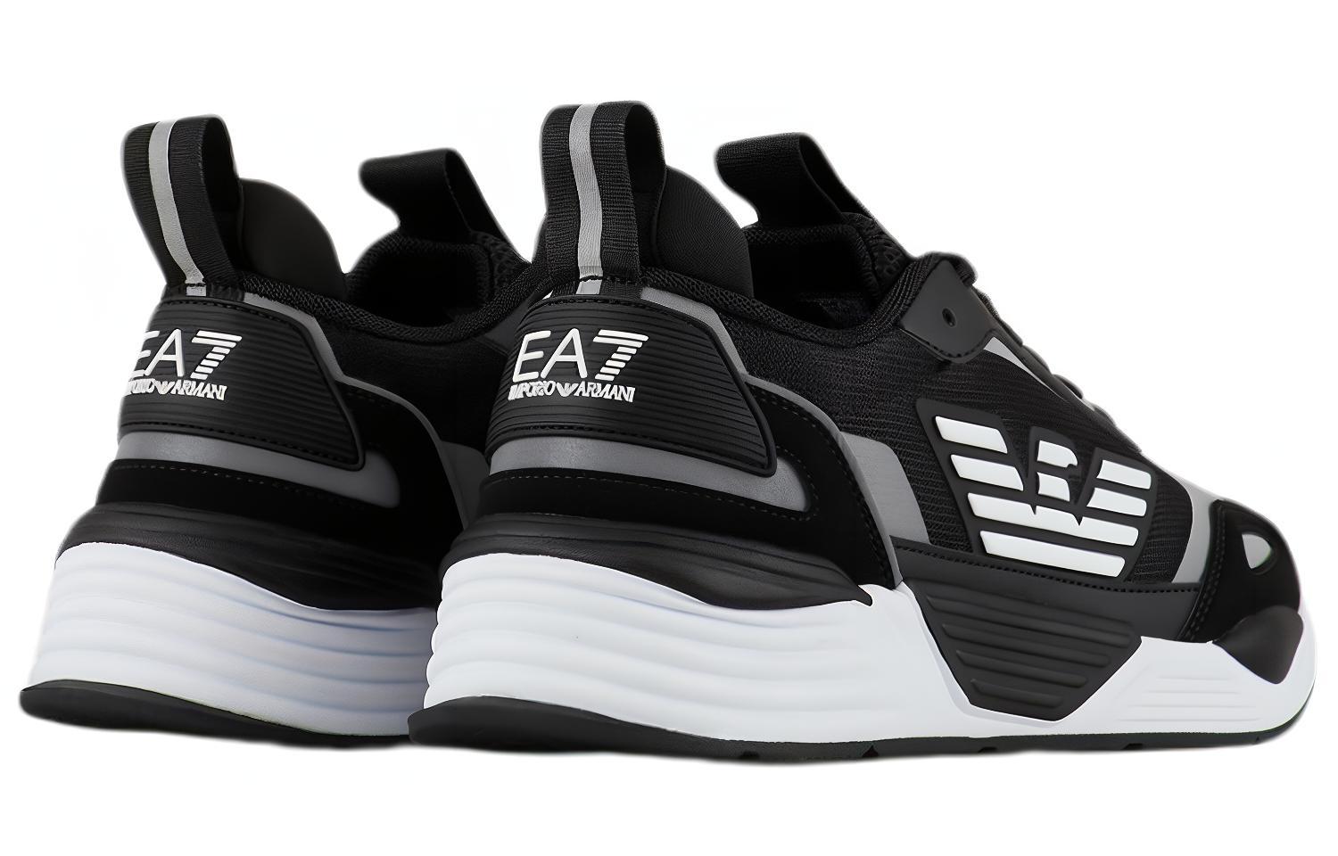 Ea7 EMPORIO ARMANI Color Block Lace Up Sneakers купить в интернет-магазине Yoocart с быстрой доставкой по России.