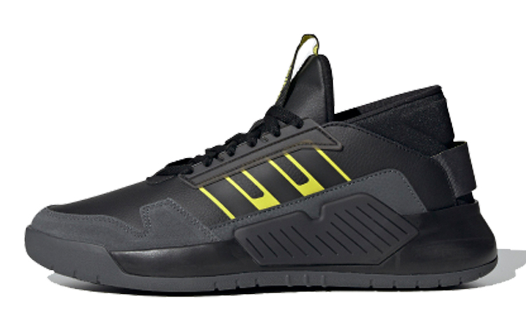 Adidas Neo Bball90s 'Black Gray Yellow'