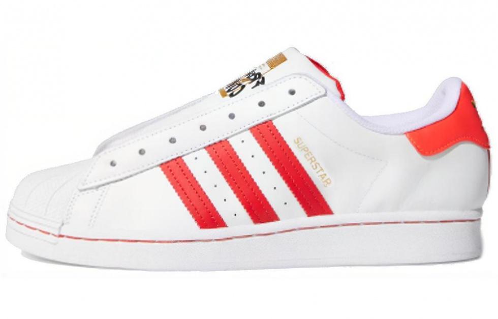 Adidas Superstar 'Ftwwht Tmcord Solred'