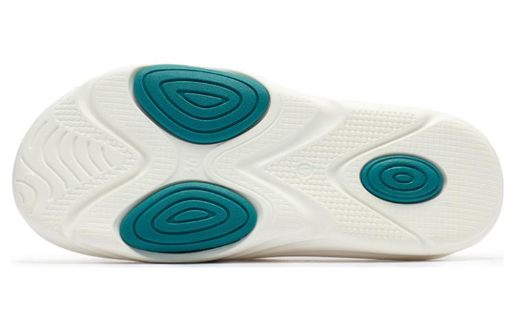 361° N40 Quiet Slide Slippers Unisex White Green купить в интернет-магазине Yoocart с быстрой доставкой по России.