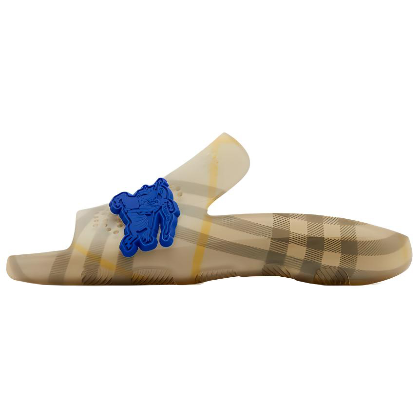 Burberry Slide Slippers Women's Beige