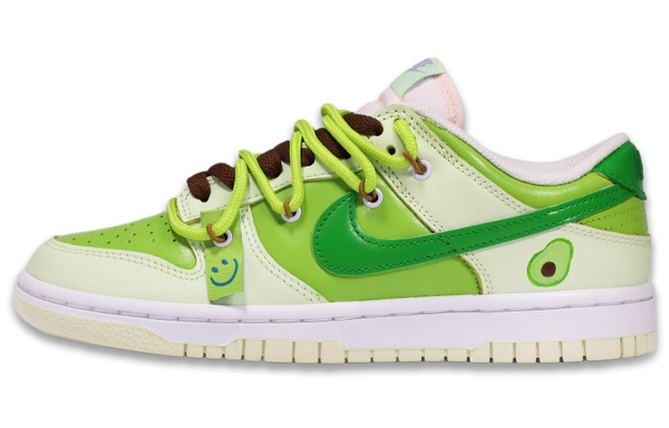 Nike Dunk Lime Ice Anti-Slip And Wear-Resistant Lightweight Low-Top Skateboard Shoes Women's Green