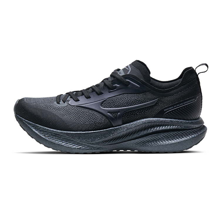 Mizuno Running Shoes Unisex Low-Top Charcoal Black