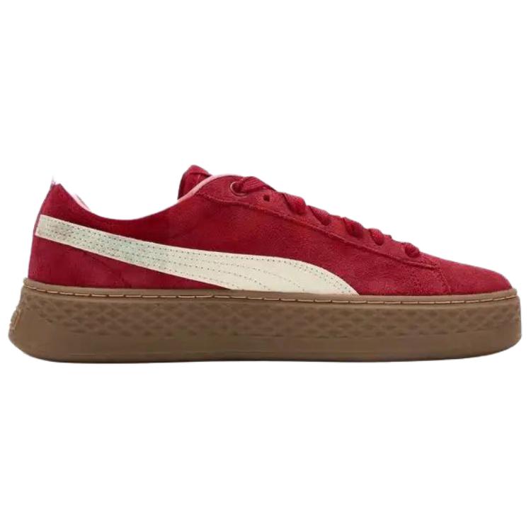 PUMA Smash Platform Breathable Low top Skateboard Shoes Women's Red купить в интернет-магазине Yoocart с быстрой доставкой по России.
