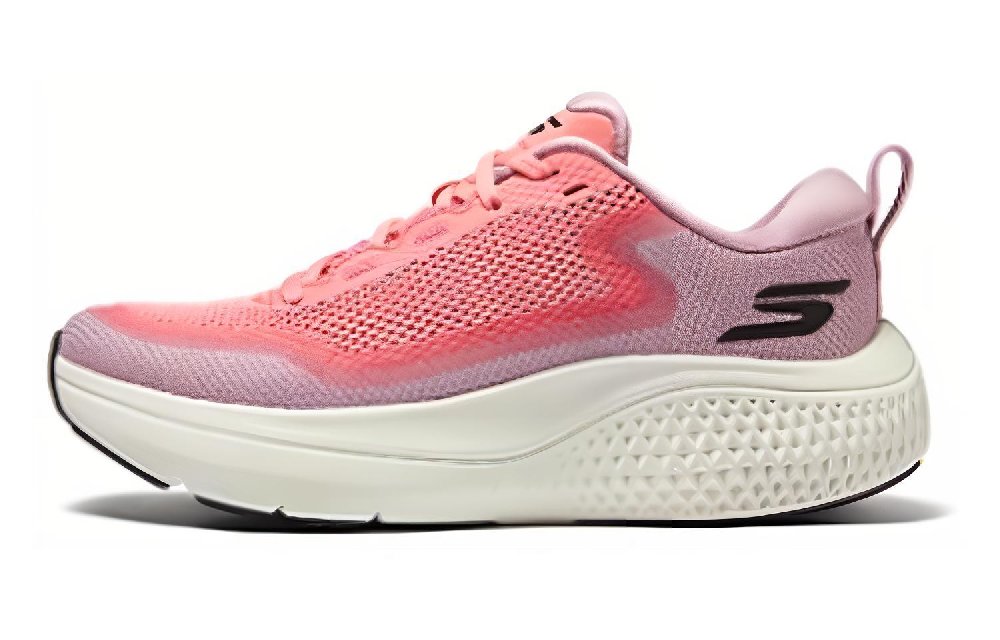Skechers Cushioning, Wear Resistant Low Top Running Shoes Women's Pink