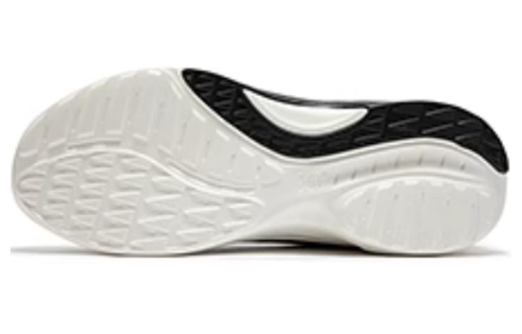 361° Wear-Resistant Low-Top Running Shoes Men's Black White