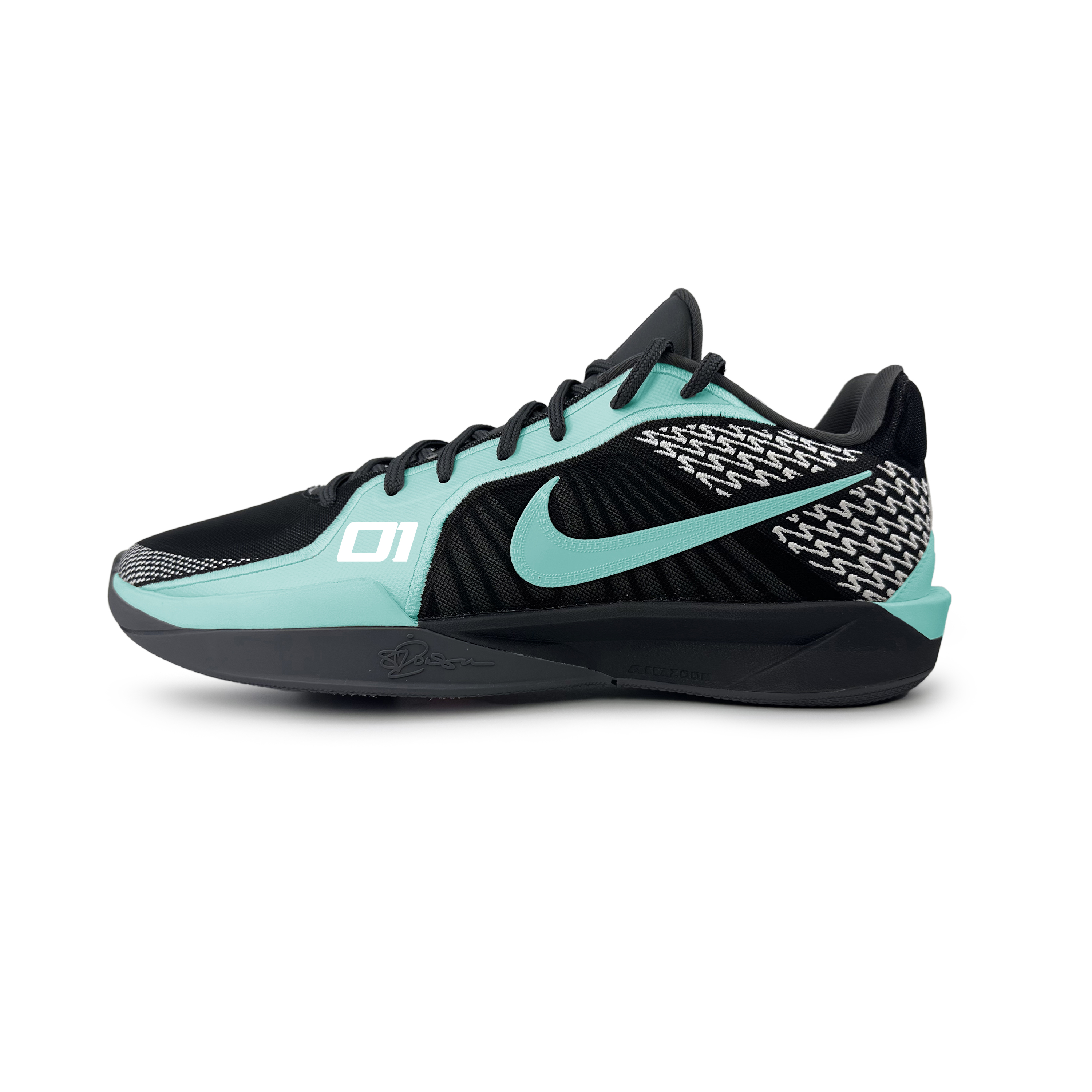 Nike Sabrina 2 Abrasion Resistant Breathable Low top Basketball Shoes Unisex Blue Black