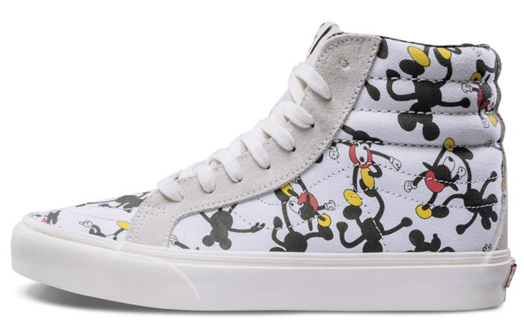 Vans Disney X Geoff McFetridge X SK8 Hi Mickey's 90th
