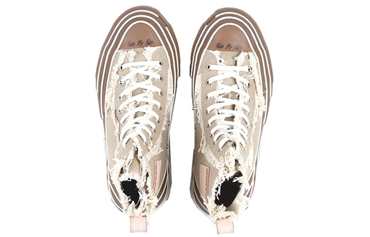 VESSEL G.O.P.Highs Khaki Lightweight Coverage High-Top Skateboard Shoes Unisex Khaki купить в интернет-магазине Yoocart с быстрой доставкой по России.