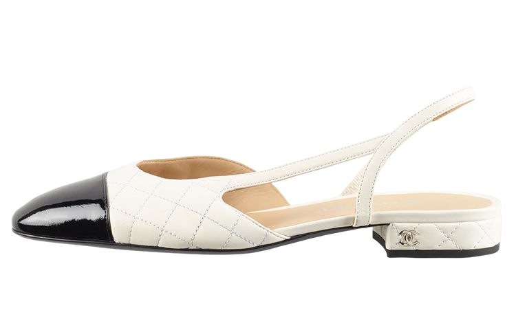 CHANEL Stylish Sandals Women's White