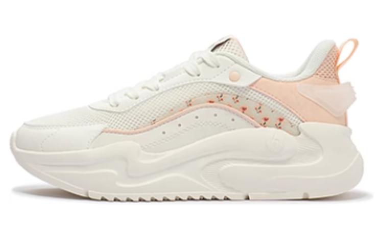 361° Durable Breathable Low-Top Casual Shoes Women's White Pink