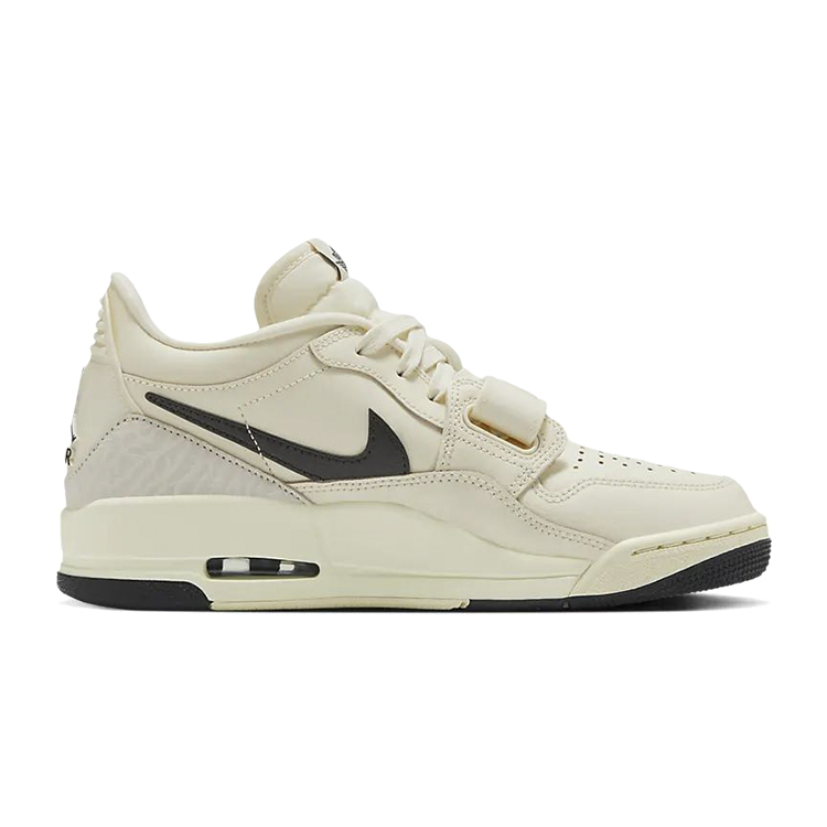 Jordan Legacy 312 Anti-Slip Wear-Resistant Low-Top Vintage Basketball Shoes Women's White Brown