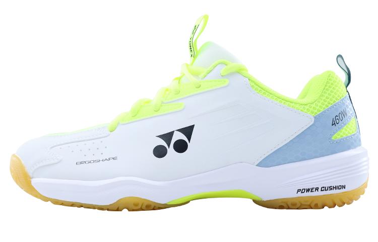 YONEX Power Cushion Badminton Shoes Unisex Low-Top White/Yellow