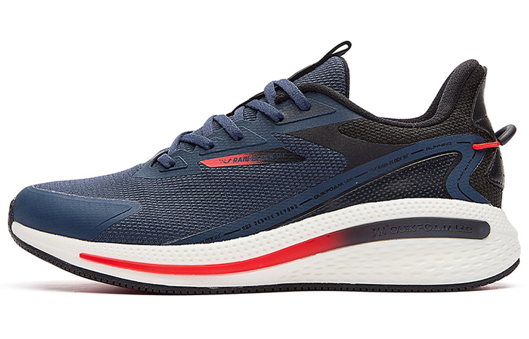 361° Shock Absorbers Low Top Running Shoes Men's Oil Ink Blue
