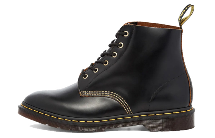 Dr.Martens Retro 6 Martin Boots Couple Style Black