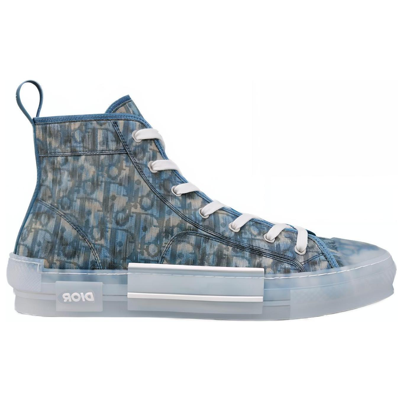 DIOR X Parley B23 High Top Blue Ocean Plastic