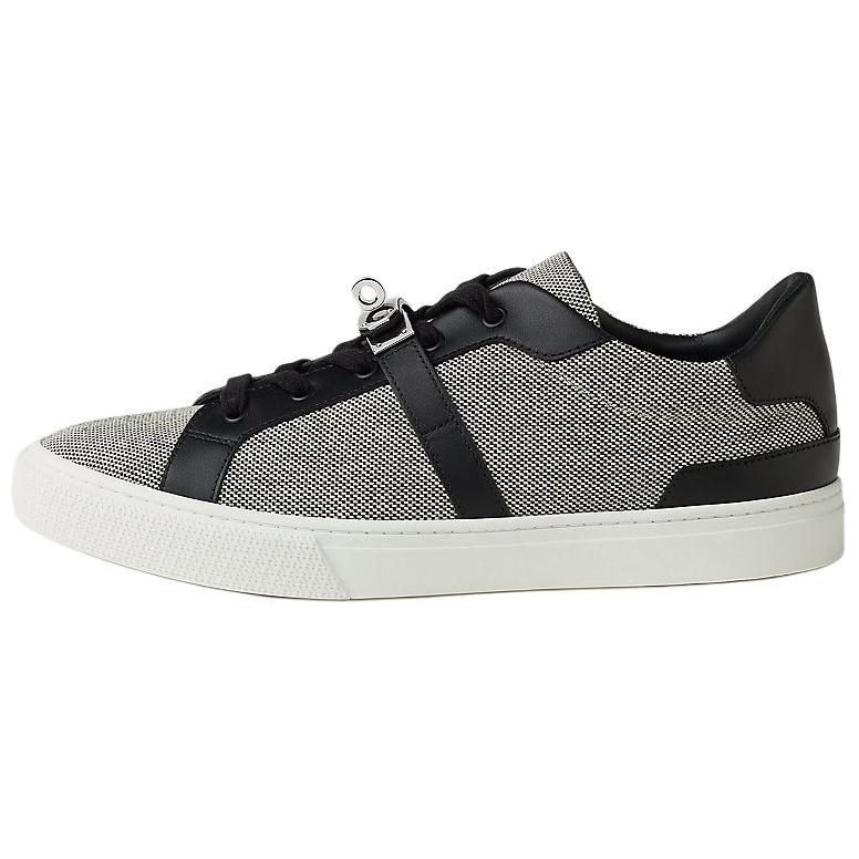 HERMES Day Low Top Skateboard Shoes Men's Black