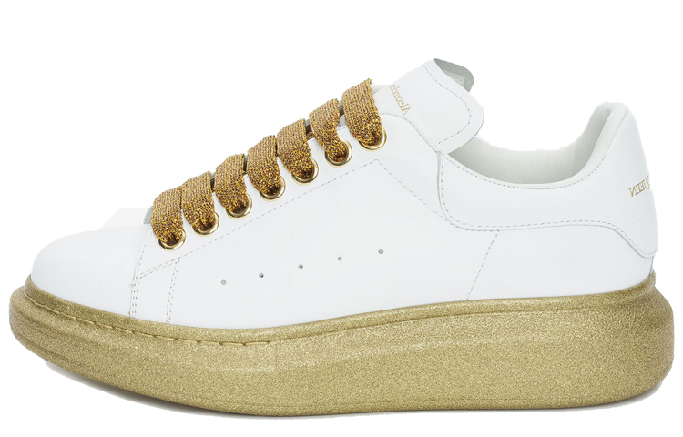 Alexander McQueen Oversized Sneaker 'White Gold' Women's