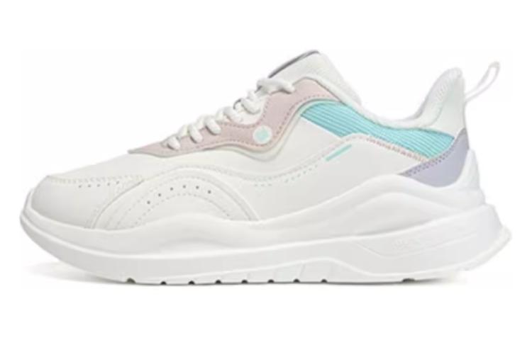 361° Anti-Slip Wear-Resistant Low-Top Running Shoes Women's White Pink