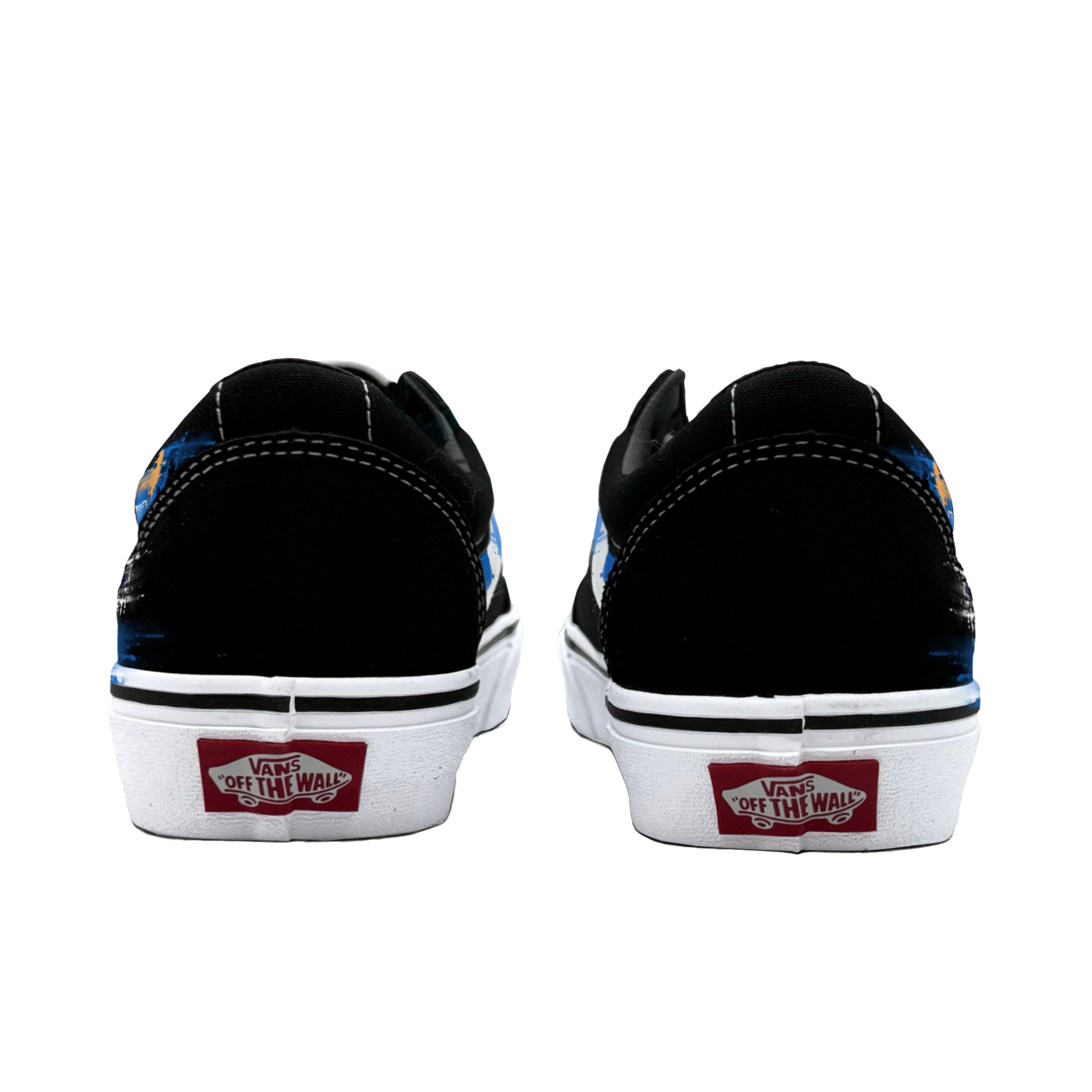 Vans Ward Abrasion Resistant Low Top Skateboard Shoes Men's Blue купить в интернет-магазине Yoocart с быстрой доставкой по России.