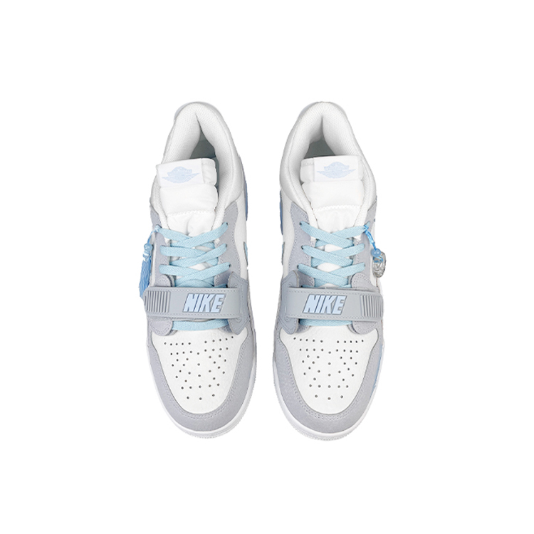 Jordan Legacy 312 Cushioning Low-Top Vintage Basketball Shoes Men's Blue White Gray купить в интернет-магазине Yoocart с быстрой доставкой по России.