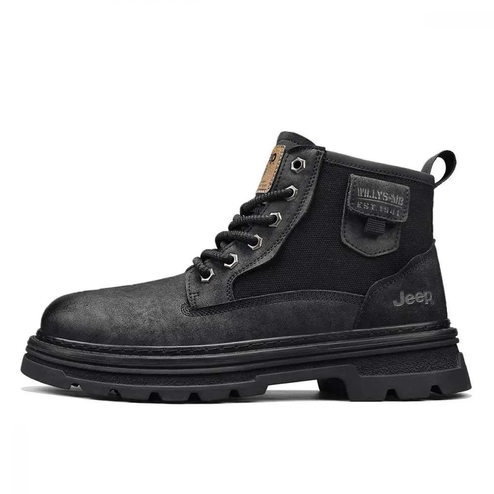 Jeep Crew Martin Boot Men's Black