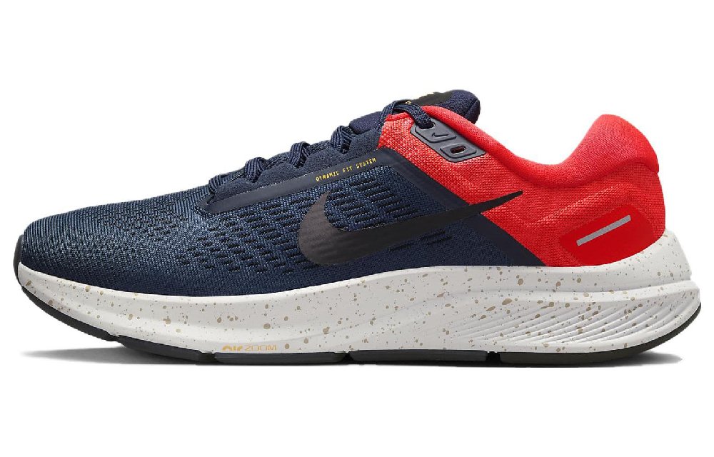 Nike Air Zoom Structure 24 'Obsidian Bright Crimson'