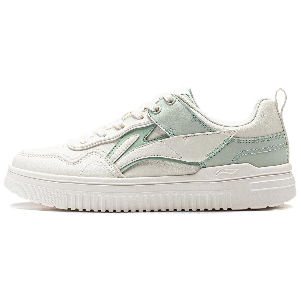 LiNing Qingyun Low Top Casual Shoes Women's White Green