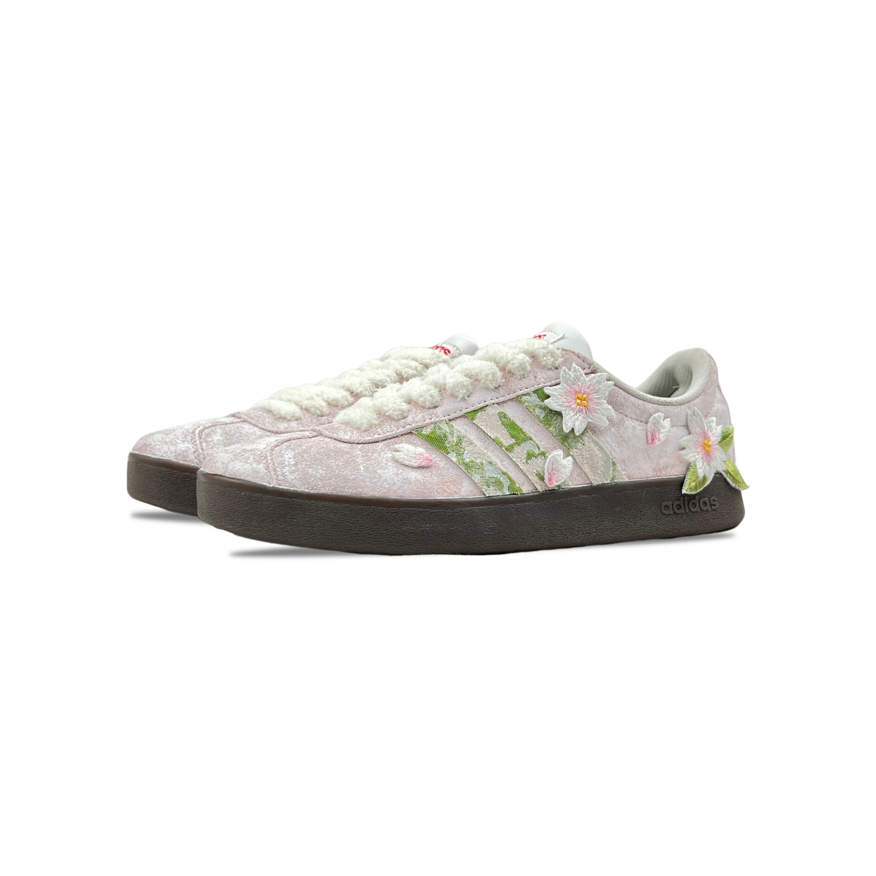 Adidas Neo VL Court 2.0 Cherry Blossom Anti Slip Wear Resistant Low Top Skateboard Shoes Unisex Pink купить в интернет-магазине Yoocart с быстрой доставкой по России.